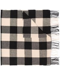 Woolrich Écharpe à carreaux - Noir