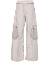 Iceberg - Wide-Leg Cargo Pants - Lyst
