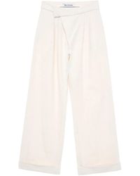 Won Hundred - High-Waisted Darted Trousers - Lyst