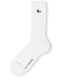 Dean Edmonds - Duck-Embroidered Ribbed Socks - Lyst