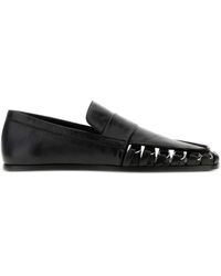 Jil Sander Nikky スクエアトゥ ローファー ブラック | Lyst