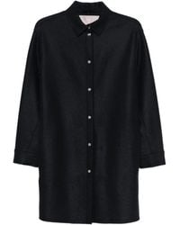 Herno - Button-Front Wool Shirt - Lyst