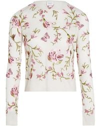 Giambattista Valli - Maglione A Fiori - Lyst