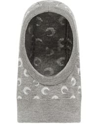 Marine Serre - Moon Jacquard Knit Balaclava - Lyst