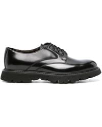Doucal's - Patent-finish Leather Derby Shoes - Lyst