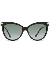 Jimmy Choo - Tinsley Zonnebril Met Cat-Eye Montuur - Lyst
