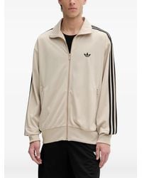 adidas - Firebird Track Logo-Embroidered Sweatshirt - Lyst