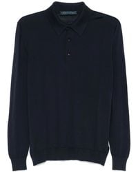 Kiton - Fein Gestricktes Poloshirt - Lyst