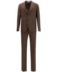 Tagliatore - Single-Breasted Wool Suit - Lyst