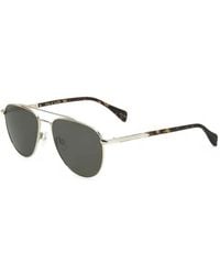 Rag & Bone - Tortoiseshell-Effect Pilot-Frame Sunglasses - Lyst