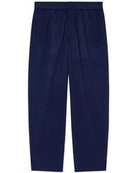 Giorgio Armani - Elasticated-Waistband Trousers - Lyst