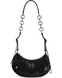 Philipp Plein - Crystal-Embellished Shoulder Bag - Lyst