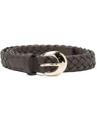 Tagliatore - Braided Buckle Belt - Lyst