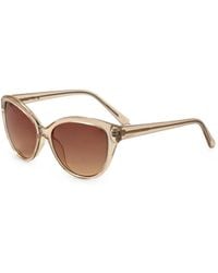 Calvin Klein - Cat-Eye Frame Sunglasses - Lyst