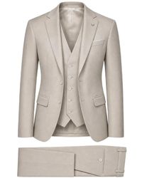Manuel Ritz - Single-Breasted Three-Piece Suit - Lyst