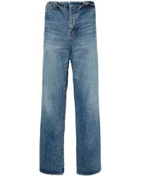 Maison Mihara Yasuhiro - High-waist Straight-leg Jeans - Lyst