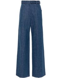 Gabriela Hearst - Norman Wide-Leg Jeans - Lyst