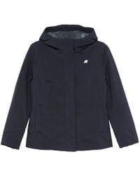 K-Way - Gewatteerd Jack Met Capuchon - Lyst
