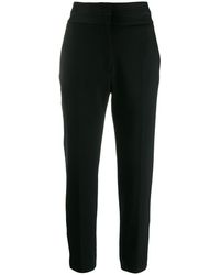 Sandro High-waisted Trousers - Black
