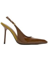 SCHUTZ SHOES - Leona Pointed Buckle Pumps - Lyst
