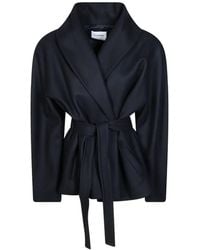 ANDAMANE - Niki Belted Jacket - Lyst