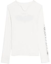 Zadig & Voltaire - Monastir Henley T-Shirt - Lyst