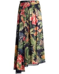 Etro - Jupe Mi-Longue À Imprimé Graphique - Lyst