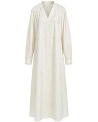 RETORI - V-Neck Midi Dress - Lyst