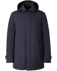 Herno - Drawstring-Hood Coat - Lyst
