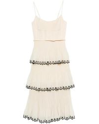 Zimmermann - Besticktes Bustier-Kleid - Lyst