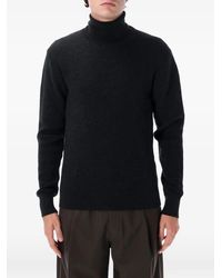 Lemaire - Ribbed-Knit Roll-Neck Sweater - Lyst