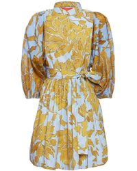 La DoubleJ - Long-sleeve Floral-print Dress - Lyst