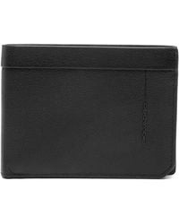 Piquadro - Logo-Plaque Wallet - Lyst