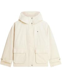 Tommy Hilfiger - Hooded Drawstring Jacket - Lyst