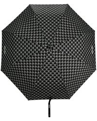 Moschino - Monogram-Print Umbrella - Lyst