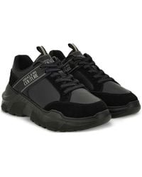 Versace Jeans Couture - Logo-Patch Chunky Sneakers - Lyst