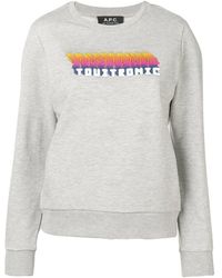 A.P.C. Touitronic Sweater - Grijs