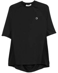 Coperni - T-Shirt À Découpes Et Dos Drapé - Lyst
