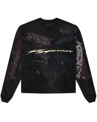 HELLSTAR - グラフィティ ロングtシャツ - Lyst