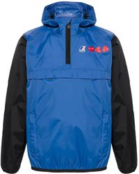 COMME DES GARÇONS PLAY - X K-way ハートパッチ ライトジャケット - Lyst