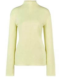Tod's - High-Neck Long-Sleeve Top - Lyst