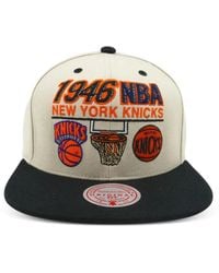 Mitchell & Ness - X Nba Hardwood Classics First Of Many New York Knicks Embroidered Snapback Cap - Lyst