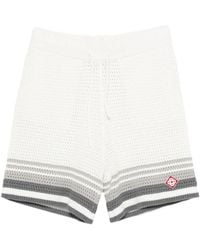 CASABLANCA - "Crochet" Shorts - Lyst