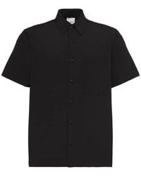 Calvin Klein - Chemise À Manches Courtes En Crépon - Lyst