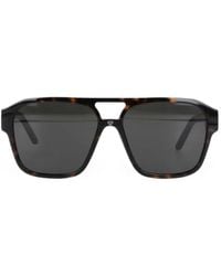 FACE HIDE - Doppioponte Havana Pilot-Frame Sunglasses - Lyst
