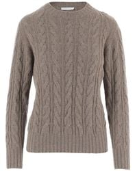 Oliver Lattughi - Cable-Knit Cashmere Sweater - Lyst