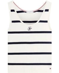 Tommy Hilfiger - Gestreiftes Top - Lyst