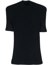 Malo - Ribbed-knit Top - Lyst