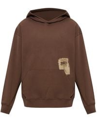 Palm Angels - Palm Tree-Patch Hoodie - Lyst