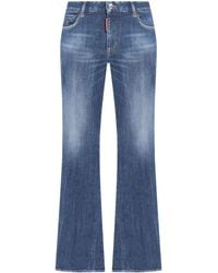DSquared² - ミッドライズ フレアジーンズ - Lyst